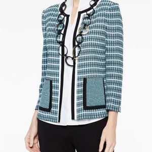 Misook Digital Rib Stitch Jacket (XL)